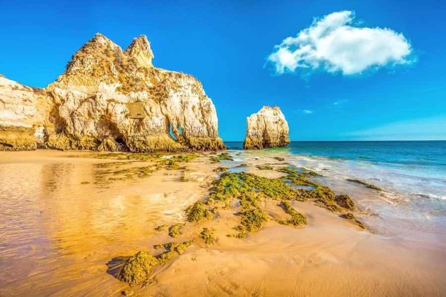 Litoral Mar Dream 17, Beach Front, Free Wi-Fi, Private Parking, Pool Portimão Buitenkant foto
